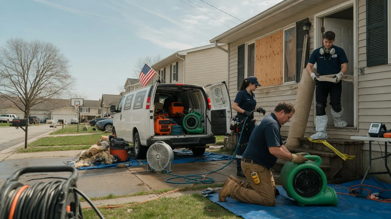 Water Damage Restoration in West Finley, PA near me